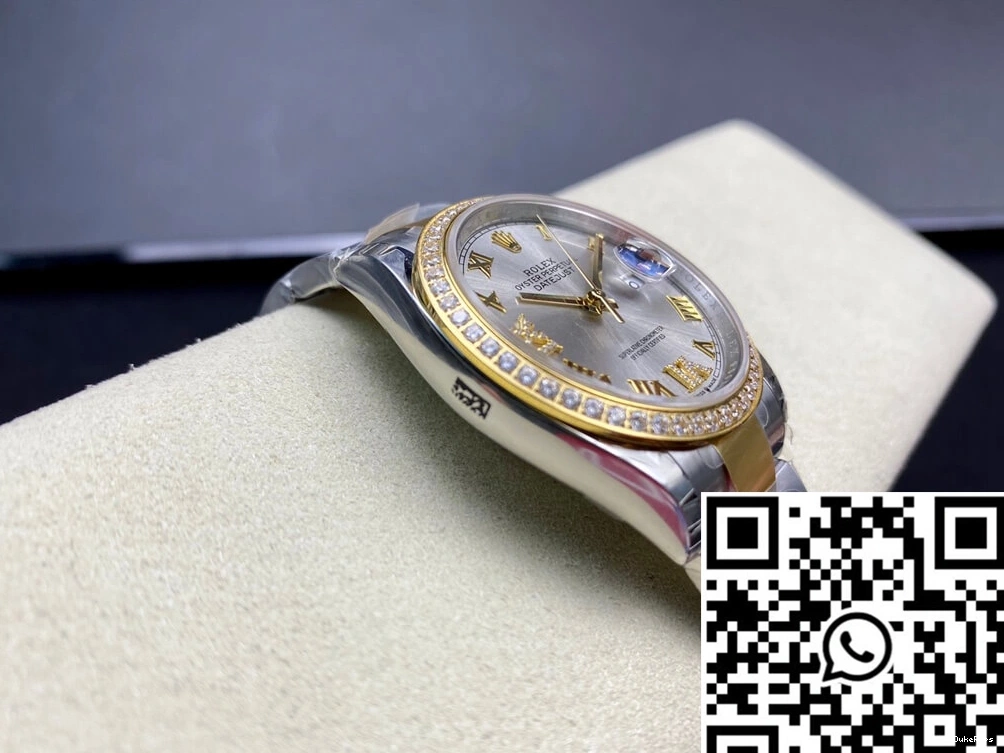 M126283RBR-0018 Bezel EW Factory Datejust Diamond-set Rolex 0924